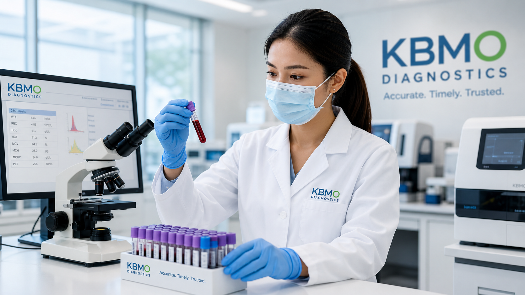 CLIA-certified lab clinician