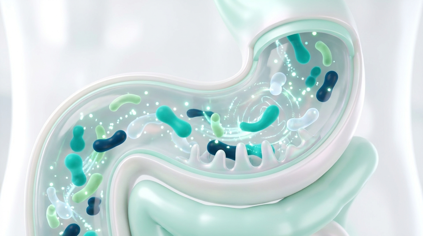 A vibrant, thriving gut microbiome